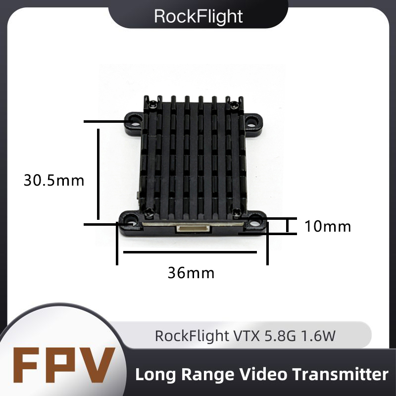 RockFlight TX663 VTX 5.8G 48CH – обзор и цена Fpv Drone Transmitter