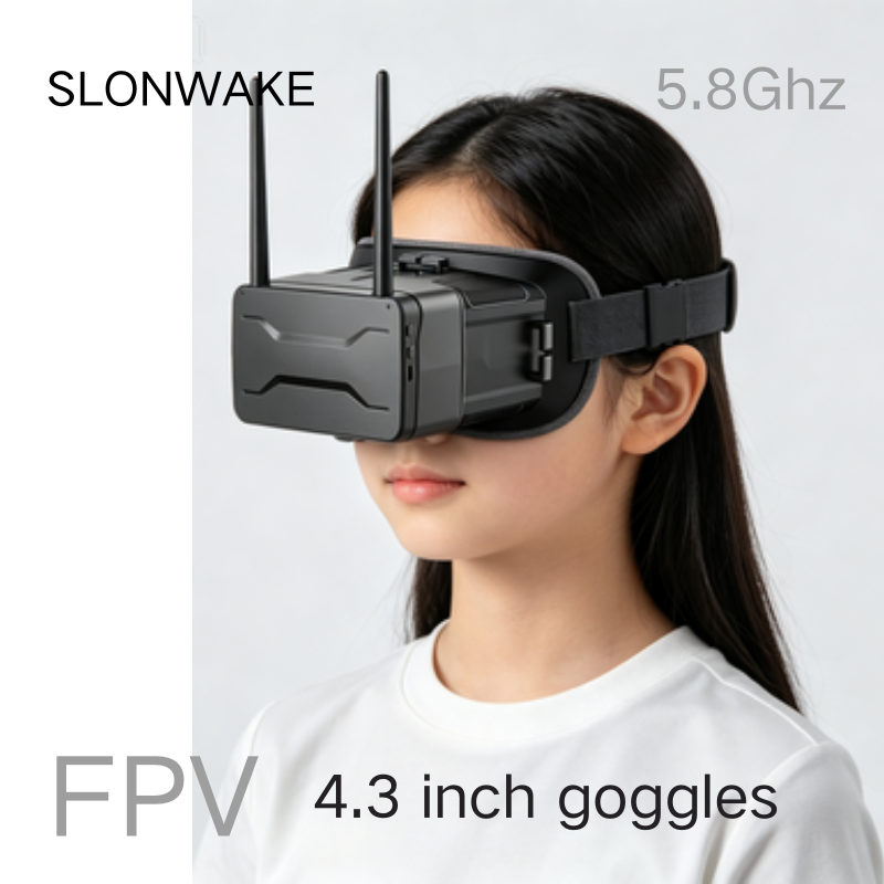 5.8G FPV очки с экраном 4.3 дю – обзор и цена Fpv Drone Goggles